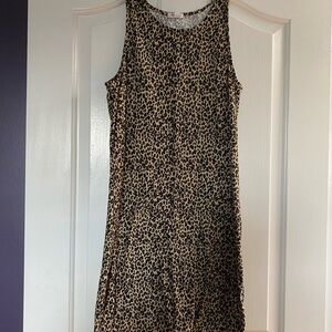 Leopard dress excellent condition